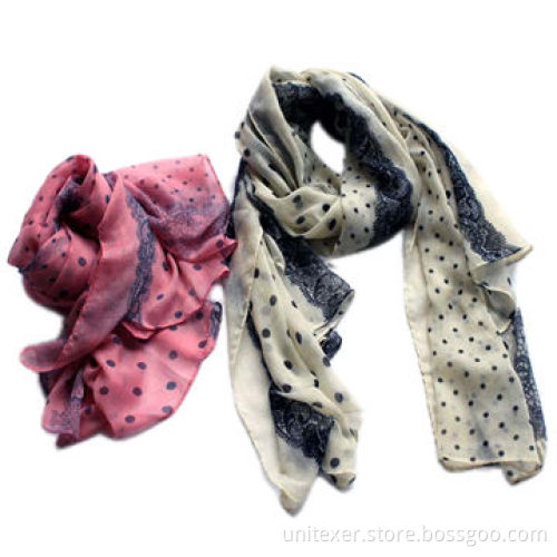 Printed Viscose Scarf in Autumn Top Design, OEM Orders are Welcome